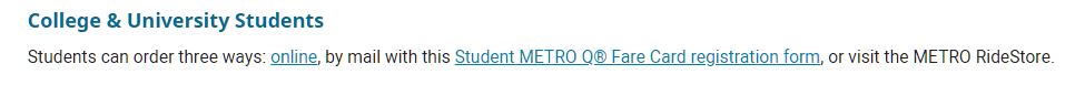 metro discount