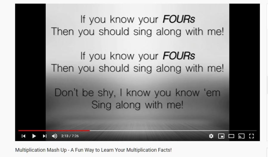 multiplication mashup